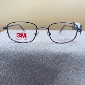 3M Steel 400 Safety Eyeglass Frames‎ Brown Matte Silver 49-19-140 Z87-2+ NEW